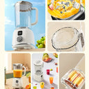 [Compre 1 Leve 2] Liquidificador Multiuso VivaMix Bivolt Com Jarra de Vidro + BRINDE: Porta Tempero Giratório com 20 Frascos